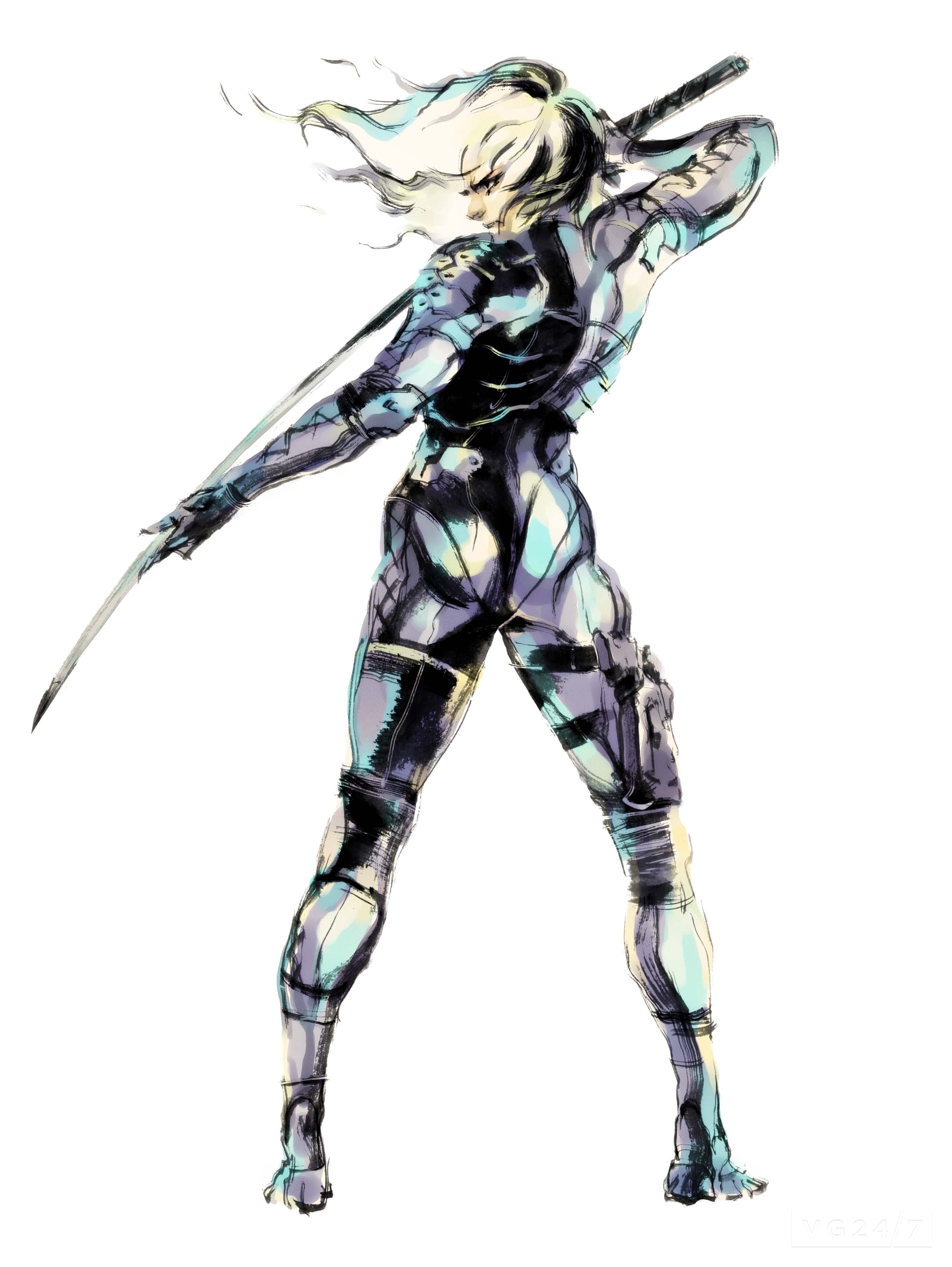 Metal Gear Solid Raiden by Yoji Shinkawa