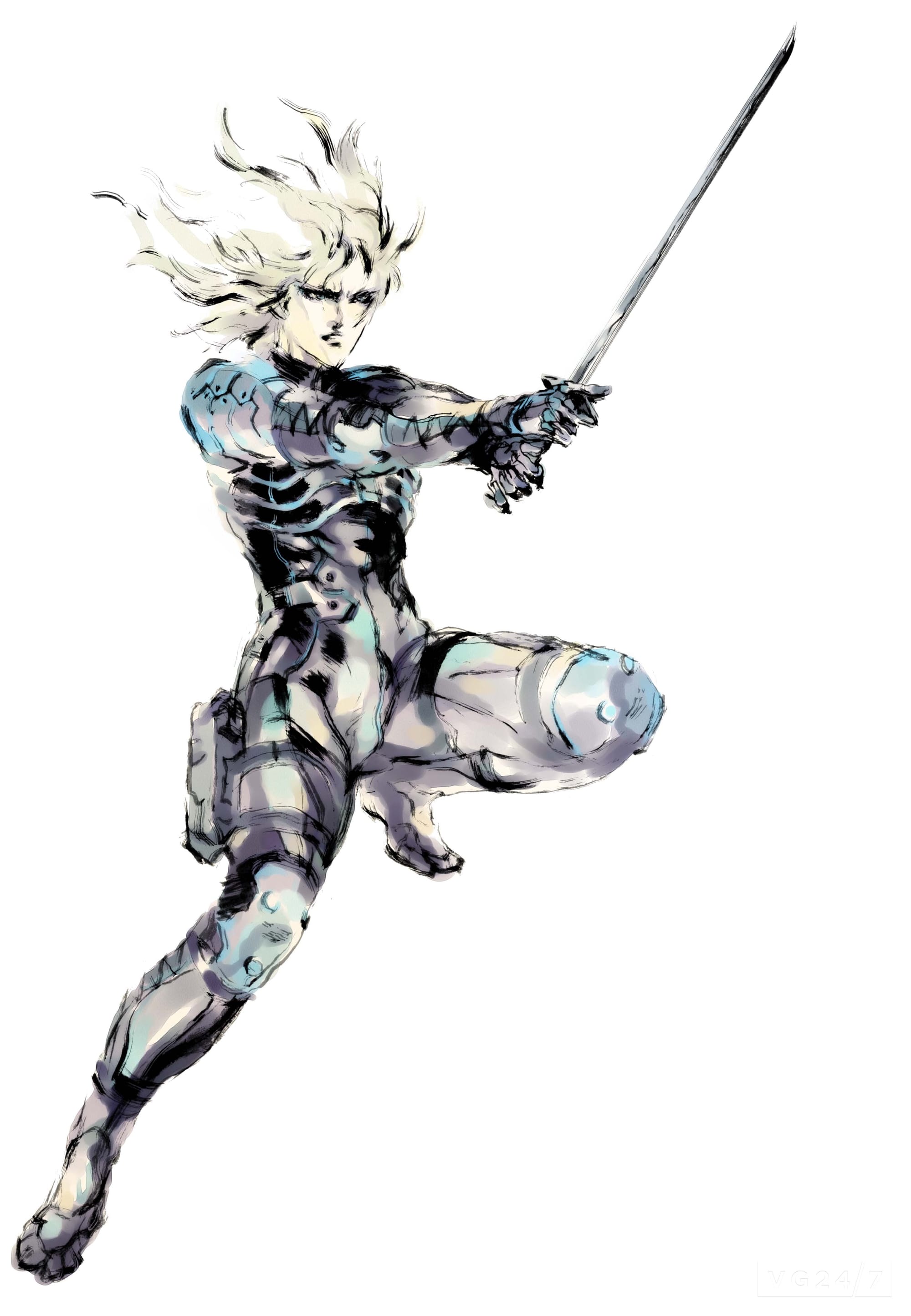 Metal Gear Solid Raiden by Yoji Shinkawa