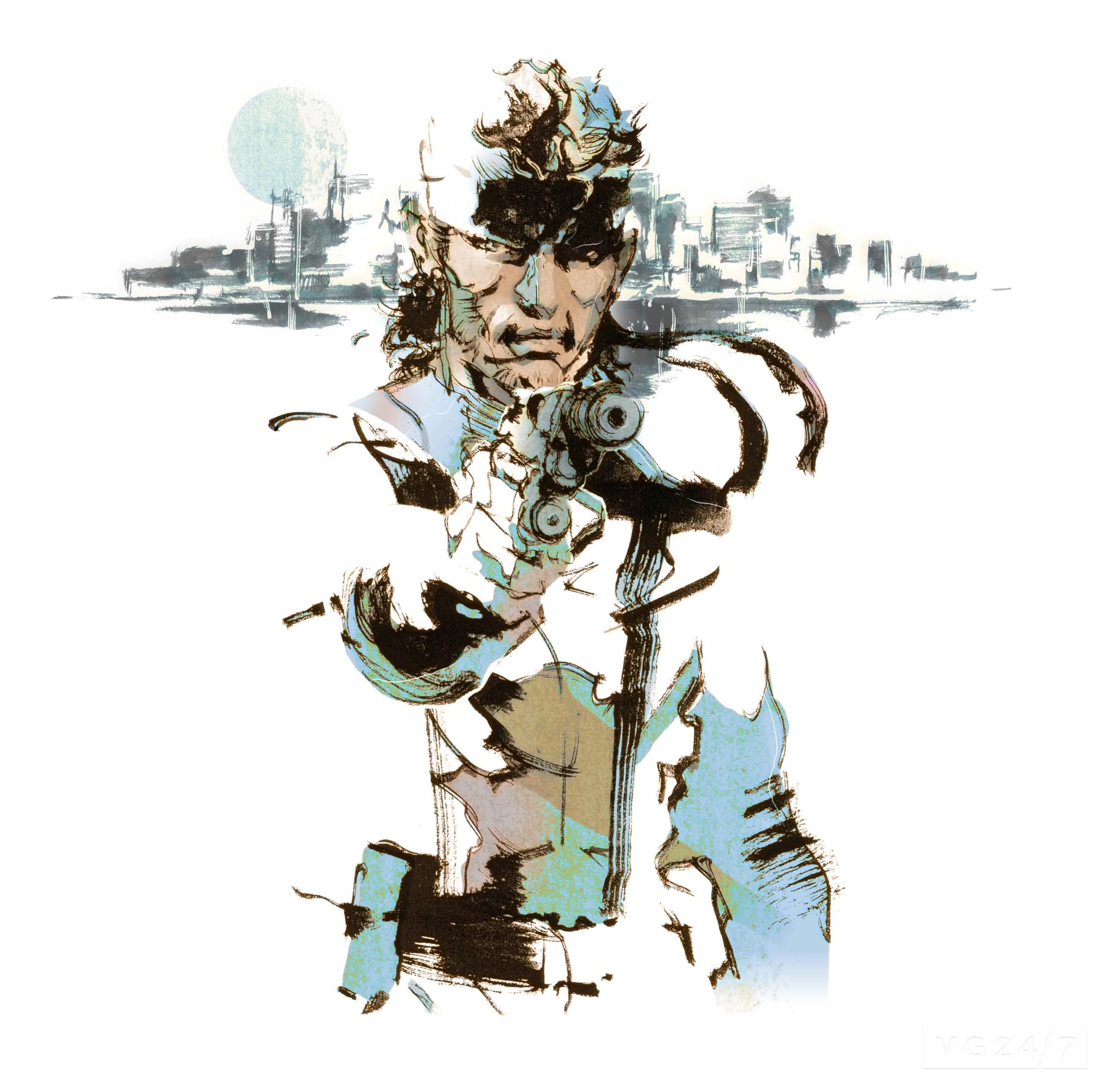 Solid Snake by Yoji Shinkawa