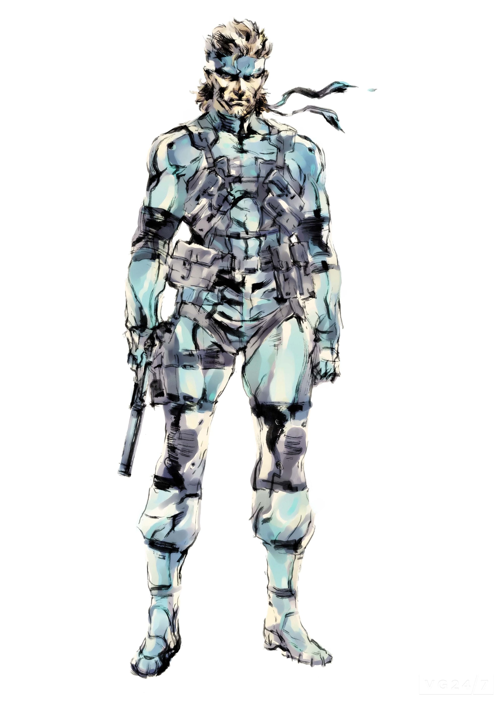 Solid Snake by Yoji Shinkawa