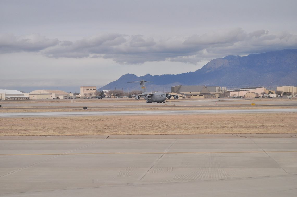 Boeing C-17 Globemaster III at Kirtland Air Force Base
