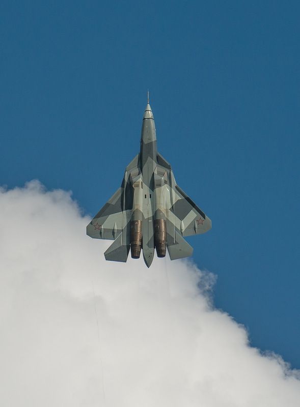 Sukhoi Pak FA fighter jet