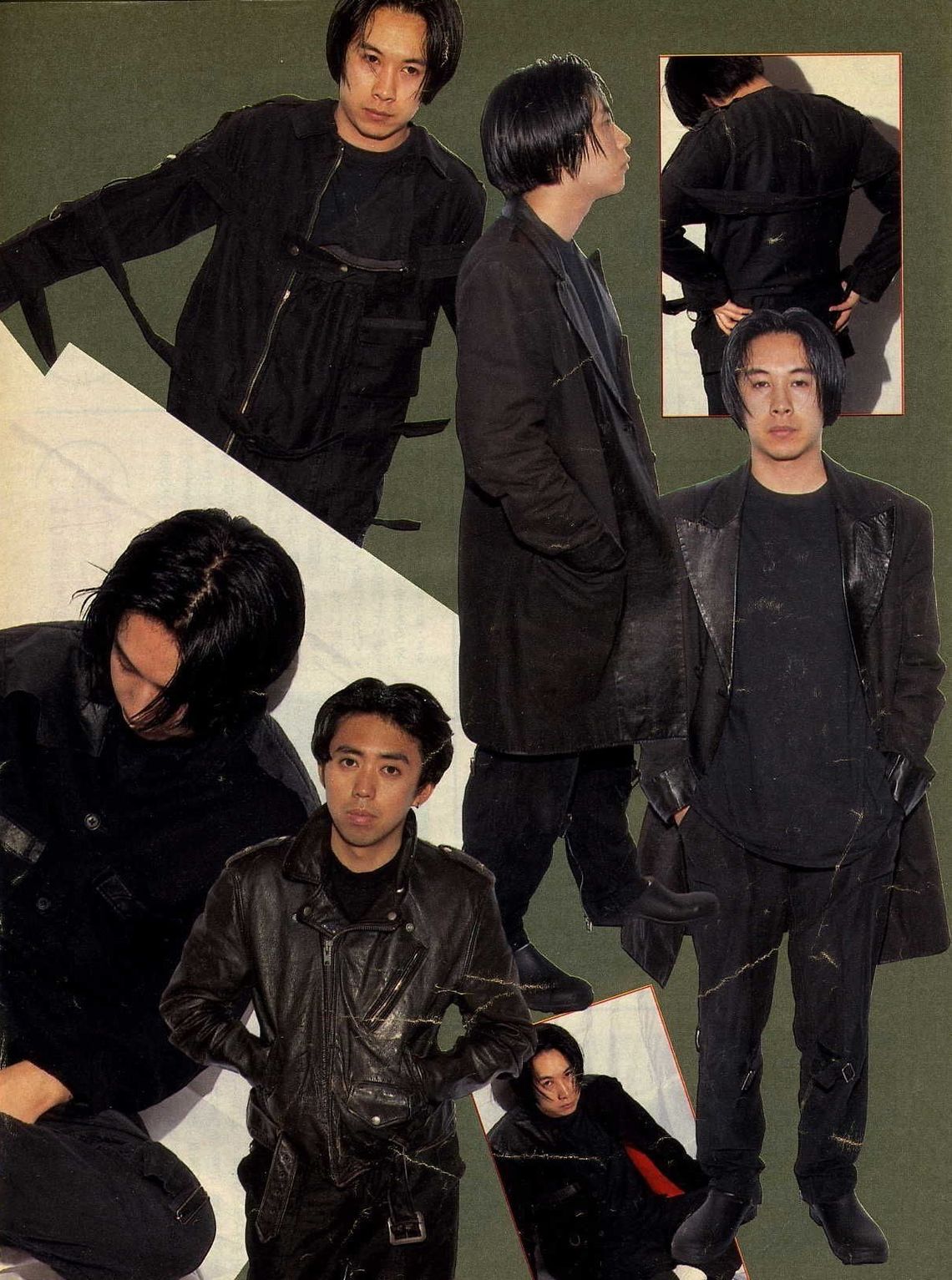Hiroshi Fujiwara & Jun Takahashi in Last Orgy's Back to Chaos feature 1993
