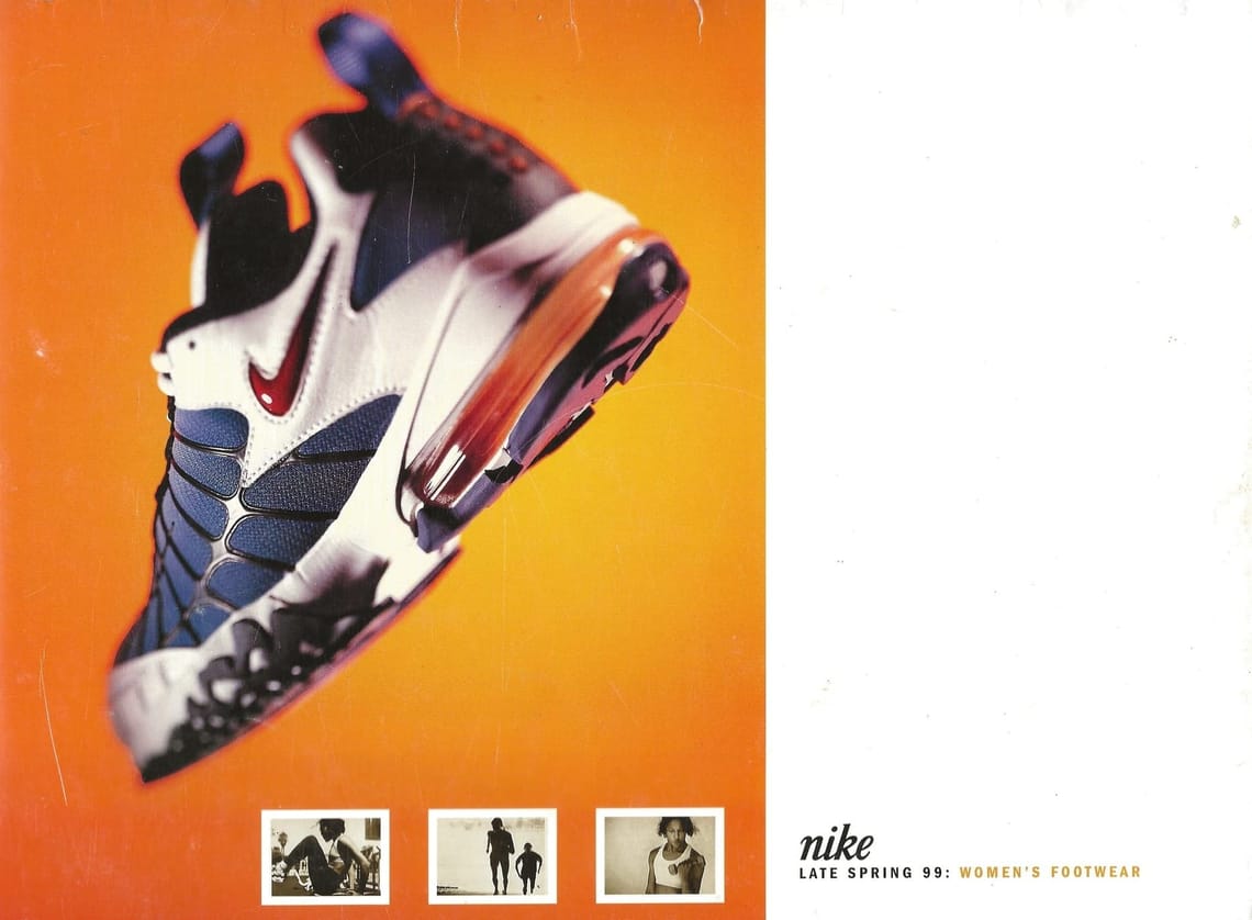 NIKE 1999 LATE SPRING WOMEN'S FOOTWEAR CATALOG