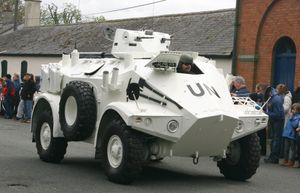 White Armored Vehicles