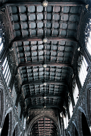 Manchester Cathedral Wooden ceiling