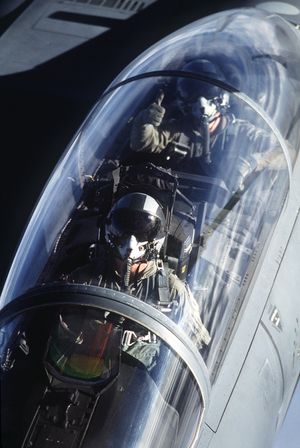 F-15E cockpit
