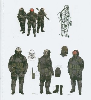 Metal Gear Solid Costume Concept Design