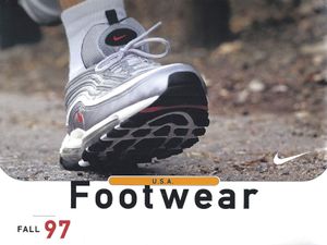 1997 NIKE FALL FOOTWEAR CATALOG