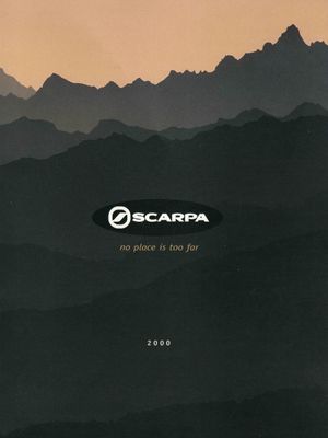 Scarpa Shoes 2000 Catalog