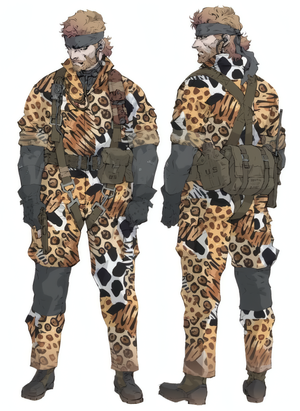 Metal Gear Solid 3 Snake Eater Animals Camo Uniform