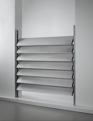 Seven-panelled sun-shutter, Jean Prouvé